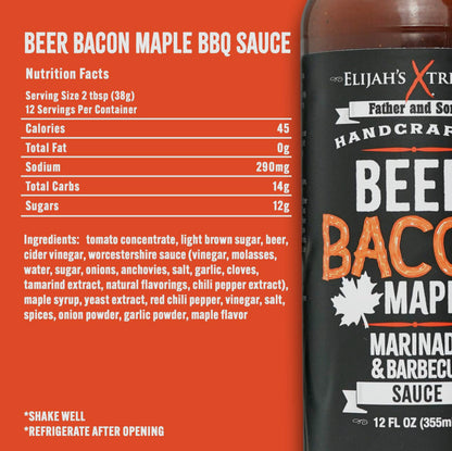 Beer Bacon Maple Bbq Sauce & Marinade