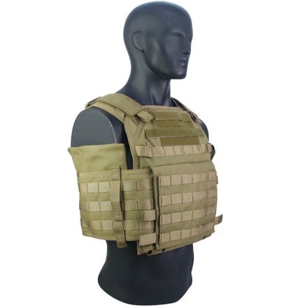 BIG BOY VEST XL COMBO PACKAGE LIGHTWEIGHT LEVEL IV (2) 10x13.5 Front/Back Plates (2) 8x6 Side Plates (LVL IV Ceramic)