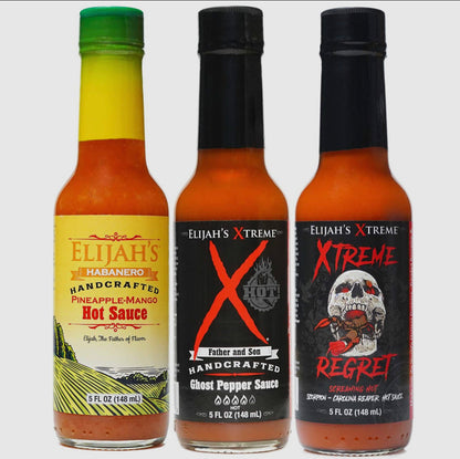 #1 Hot Dad - Hot Sauce Gift Set I Eliiah'S Xtreme