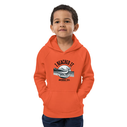 2024 Anchorage Beached Whale | Kids Eco Hoodie | Light Colors