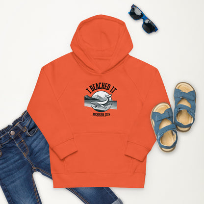 2024 Anchorage Beached Whale | Kids Eco Hoodie | Light Colors