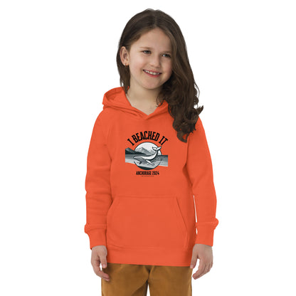 2024 Anchorage Beached Whale | Kids Eco Hoodie | Light Colors