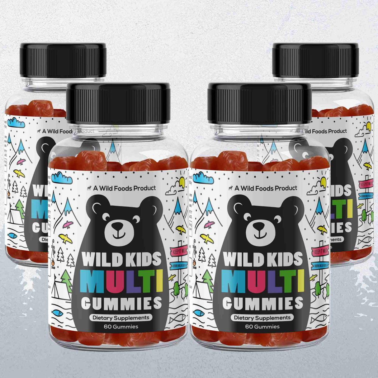 Wild Kids Multivitamin Gummies – Growth Support For Strong & Healthy Kids