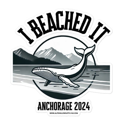 2024 Beached Whale | Bubble-free sticker