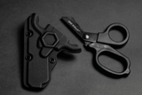 Black MINI Compact EMT and First Responders Rescue Shears Kydex Holder | ONE SHEAR®