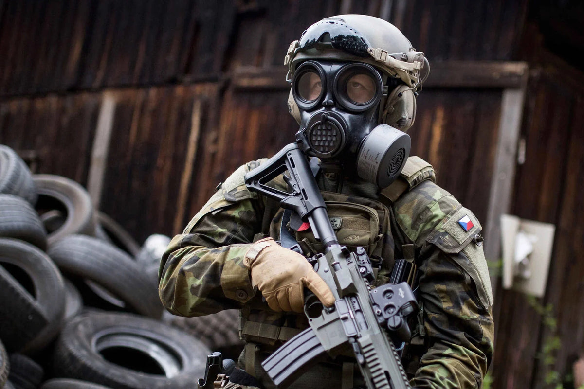 CM-7M® Full Face Military Gas Mask | MIRA Safety