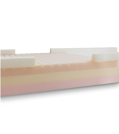 PROEX 3 Pressure Redistribution Foam Hospital Mattress with 2″ Raised Perimeter 80″ x 36″ x 6″ by MedaCure