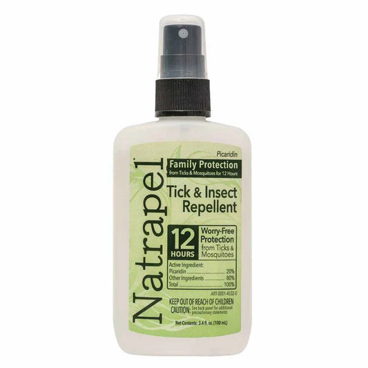 Natrapel Tick & Insect Repellent - Bug Spray with 20% Picaridin