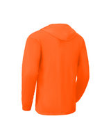 Ideal Club High Visibility Non Reflector Cotton Orange Long Sleeve Safety Hoodie [R]