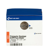SmartCompliance Refill Triangular Bandage & CPR Face Shield, 1 Bandage & 1 Shield per Box