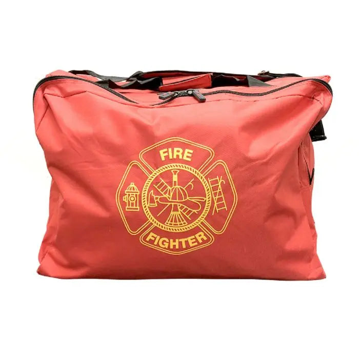 Safety Main BRLBC-15017 Deluxe Firefighter Gear Bag, Red, 1 Each