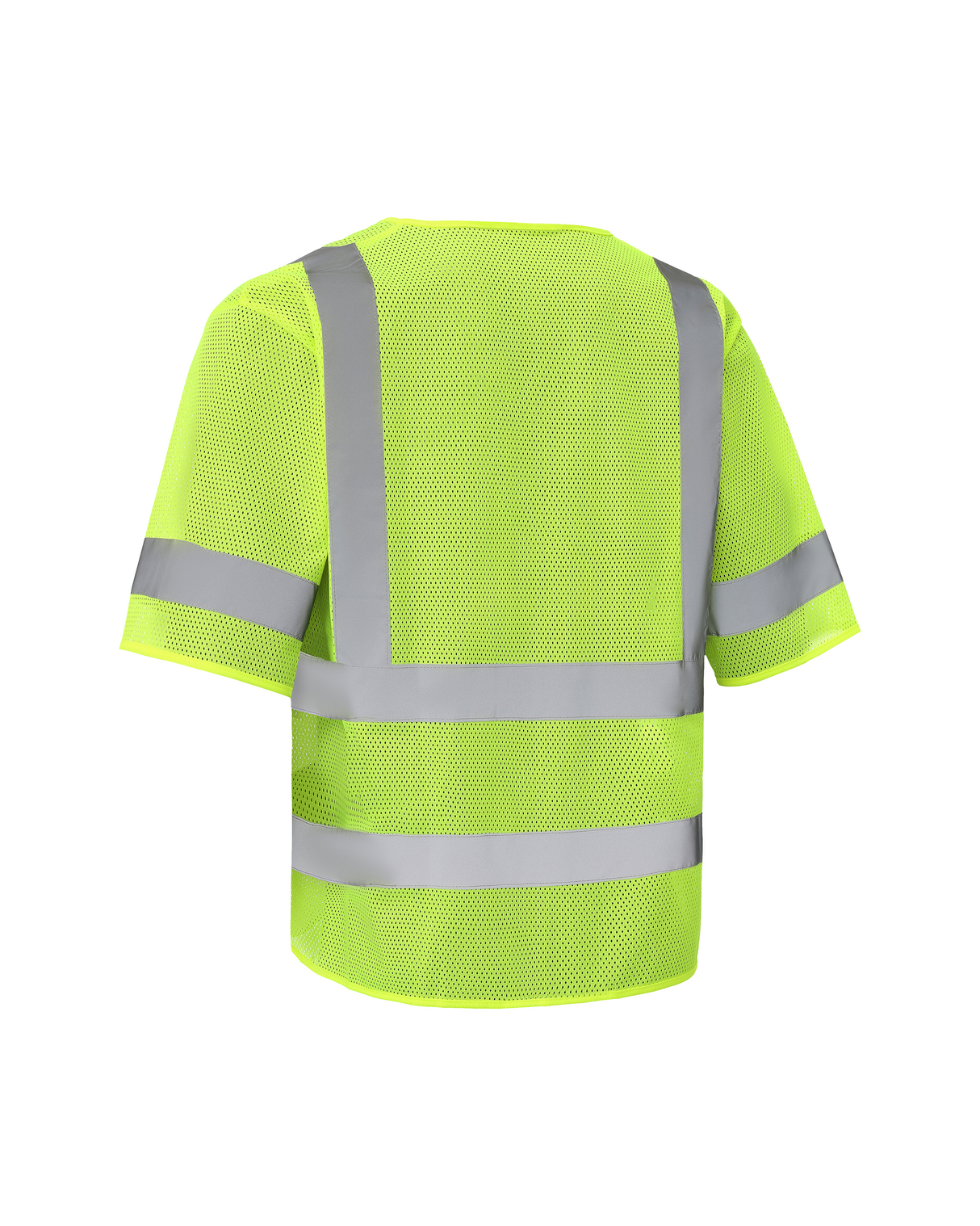 Kiwi High Visibility ANSI/ISEA 107-2020, Type R, Class 3 Dual Band Neon Short Sleeve Safety Vest [R72200]