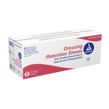 Dynarex Dressing Retention Sheet - Latex Free, 5ea/cs (5 Count)