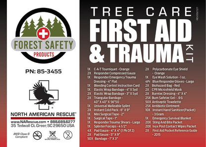Tree Care Trauma Kit – Field Ready First Aid for Arborists & Tree Crews
