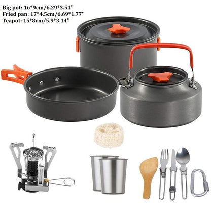 Camping Cookware Set  Alpenglow Readiness Supply