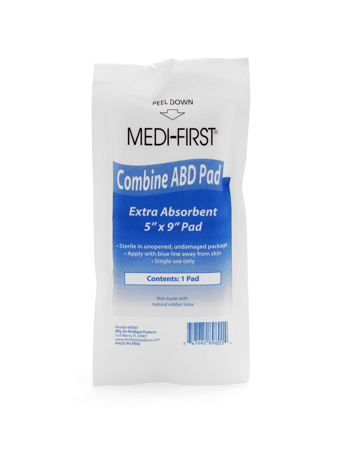 Medique | ABD Pad 5" x 9" Sterile