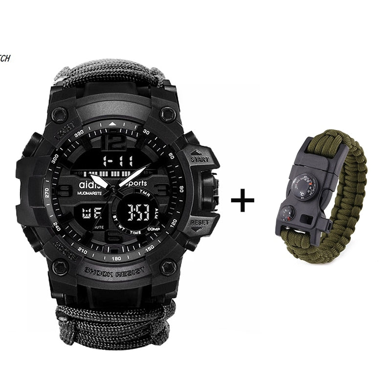 Army watch outlet with compass