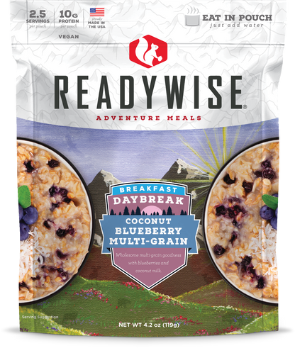 ReadyWise | Daybreak Coconut Blueberry Multi-Grain