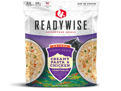 ReadyWise | Crest Peak Creamy Pasta & Chicken