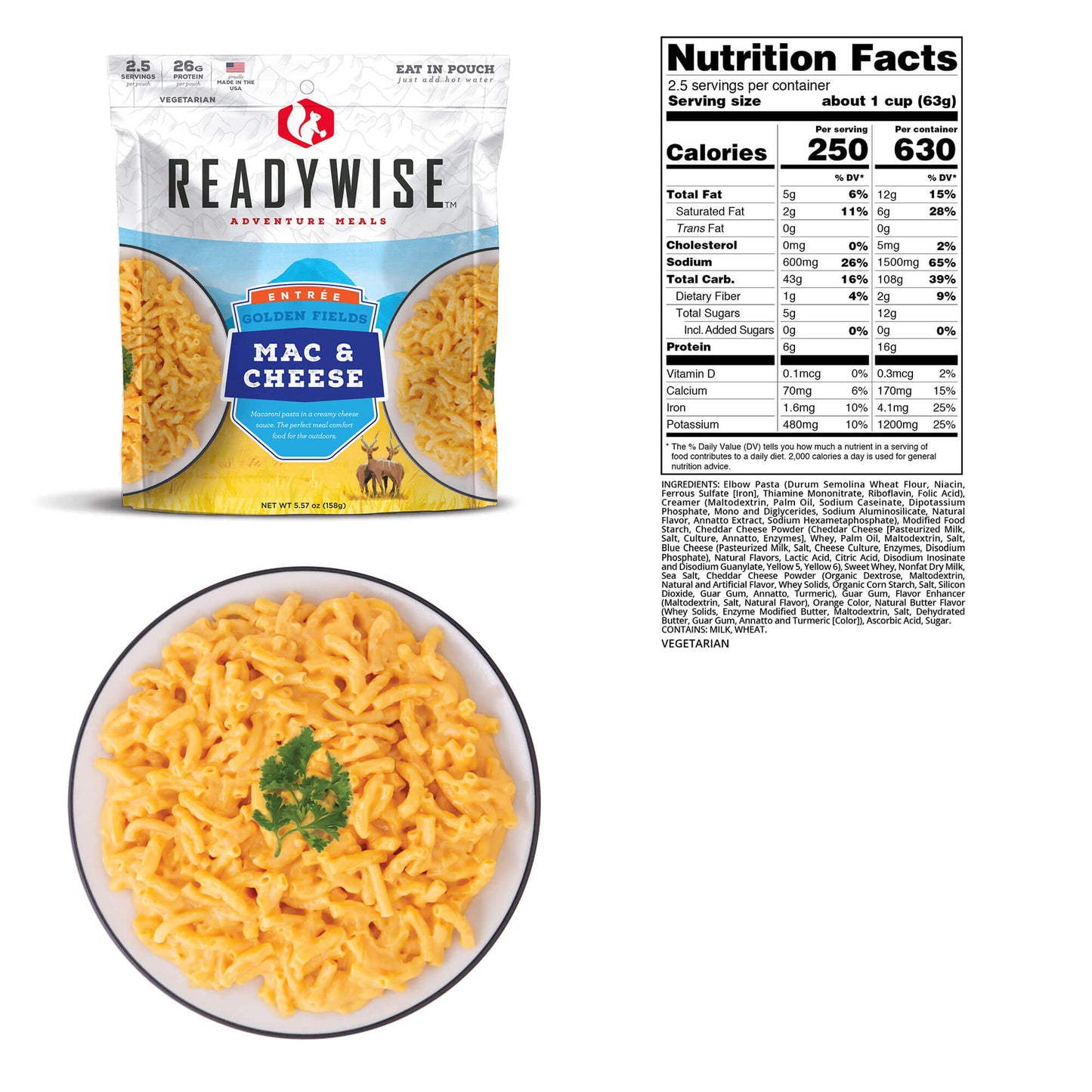 ReadyWise | Hunting Food Calorie Booster Bucket