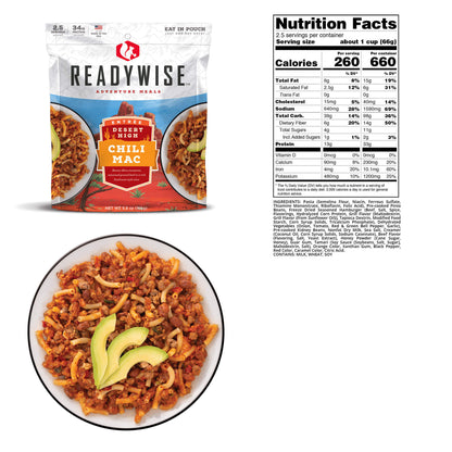 ReadyWise | Desert High Chili Mac with Beef