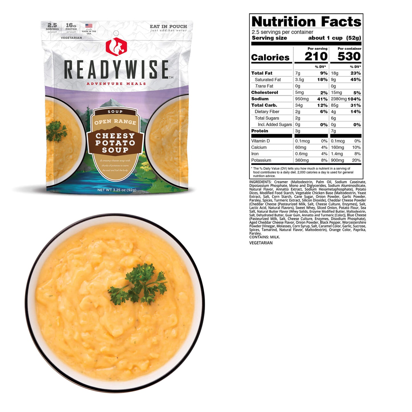 ReadyWise | Open Range Cheesy Potato Soup