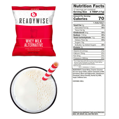 ReadyWise | 72 Hour Emergency Food and Drink Supply - 32 Servings