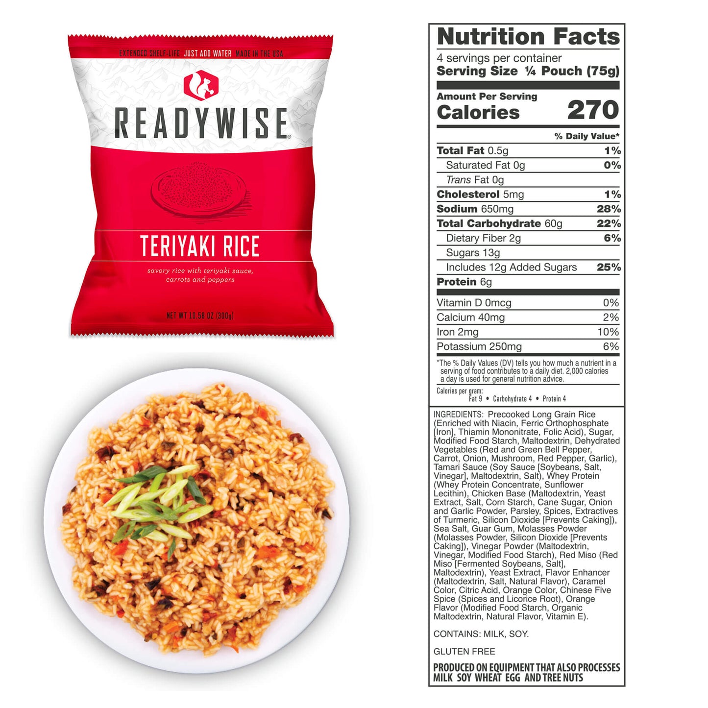 ReadyWise | 1080 Serving Package of Long Term Emergency Food Supply