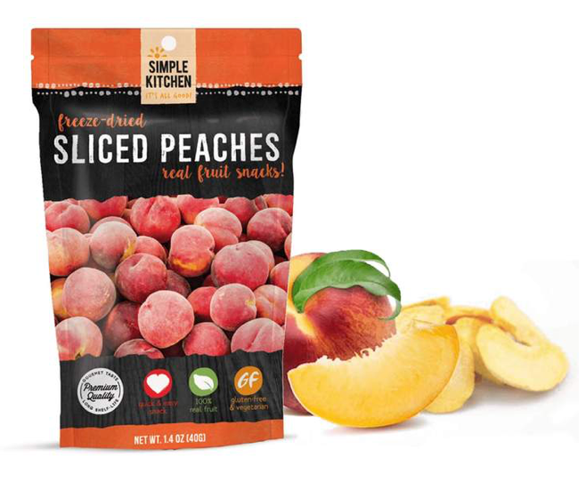 ReadyWise | Freeze-Dried Peaches - 6 Pack