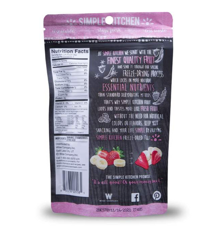 ReadyWise | Freeze-Dried Strawberries & Bananas - 6 Pack