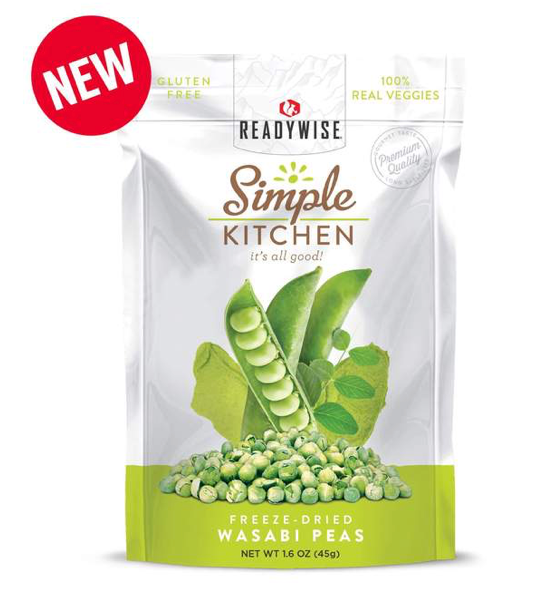 Simple Kitchen Wasabi Peas - 6 Pack