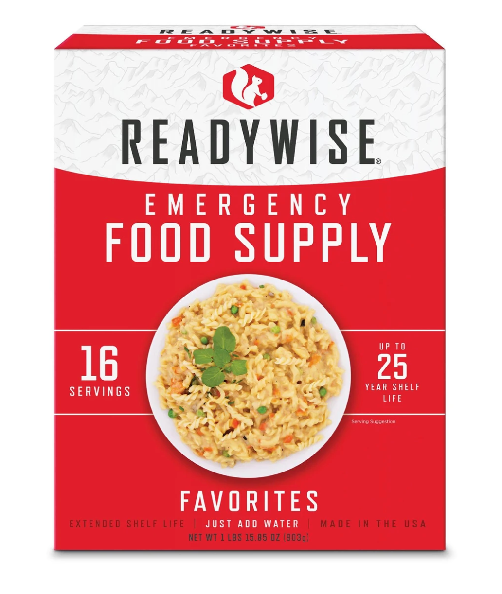 ReadyWise | Emergency Food Supply - Favorites Box - 16 Serving
