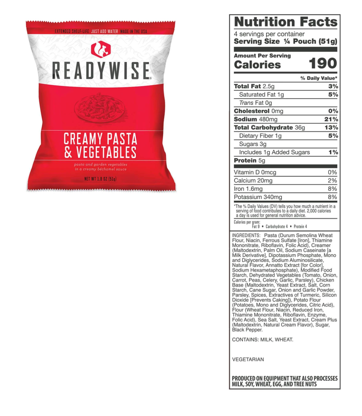 ReadyWise | Emergency Food Supply - Favorites Box - 16 Serving