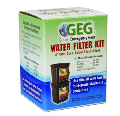 Ultimate Water Filtration Bundle for use with ReadyWise Food Buckets