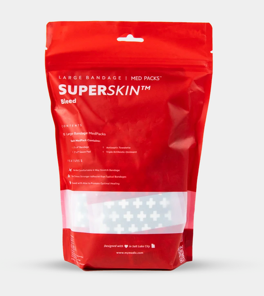 SUPERSKIN LARGE BANDAGE MED PACK