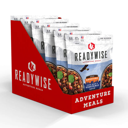 ReadyWise | Basecamp Four Bean & Vegetable Soup