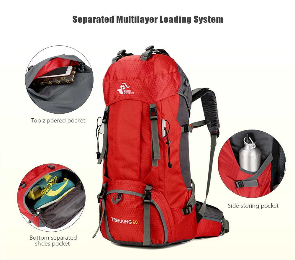 60L Outdoor Backpack