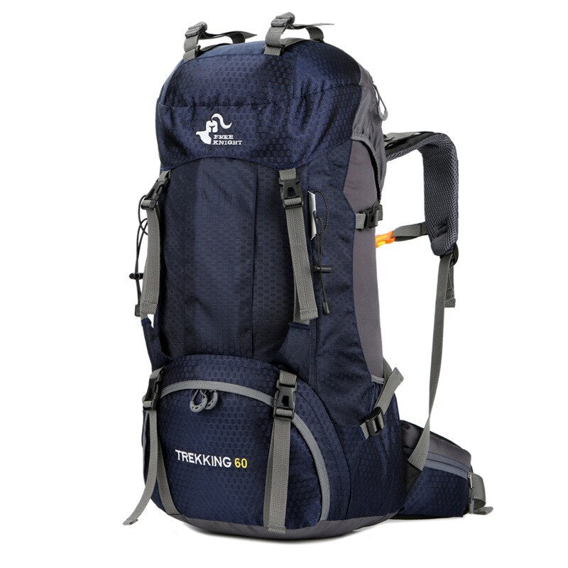 Hotsell 60L Hiking Camping Backpack - Blue