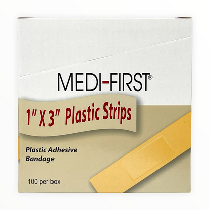 Plastic Strip Bandages 1" x 3"