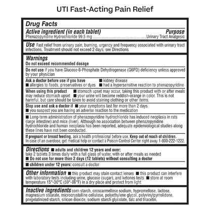 UTI Fast-Acting Pain Relief
