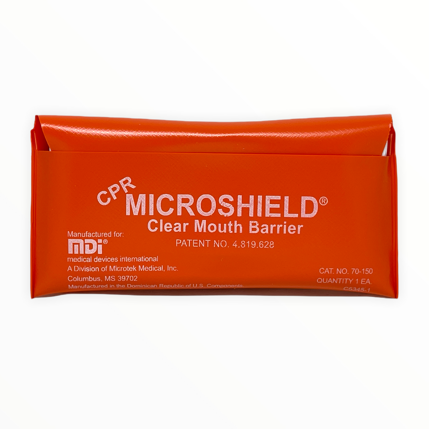 Medique | MDI Microshield in Orange Pouch