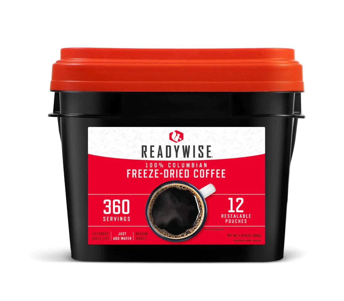 ReadyWise | Freeze Dried Coffee Bucket