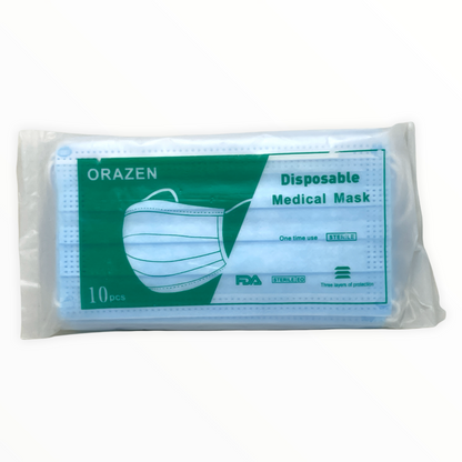 Medique | Disposable Medical Mask Pack of 10