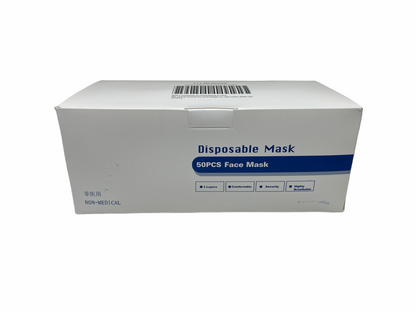 Disposable Face Mask Box of 50